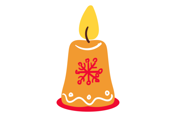 Cartoon Christmas Candle Illustrations Review