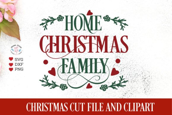 Christmas Decor Cut File Sublimation: Illustrations for Blogs