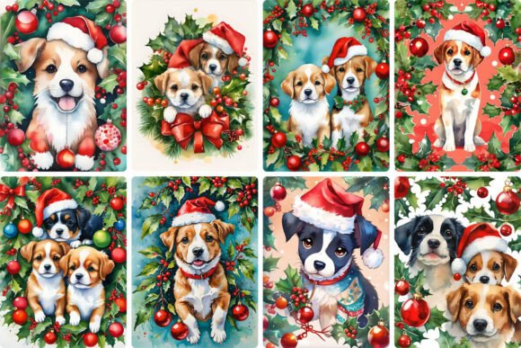 Christmas Dog Illustrations: A Seller’s Review