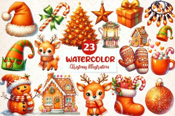 Cute Christmas Sublimation Illustrations Review
