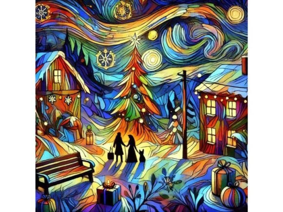 Fauvist Christmas Illustrations: A Designer’s Review