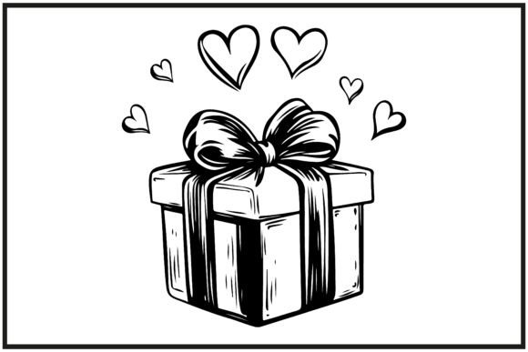 Merry Christmas, Love Gift Illustrations