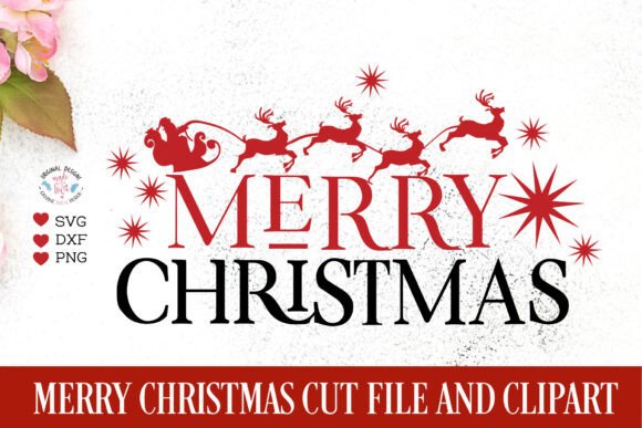 Merry Christmas Sleigh Cut File Review