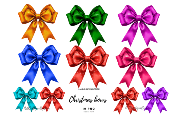 Review: Colorful Festive Bows for Holiday Embroidery