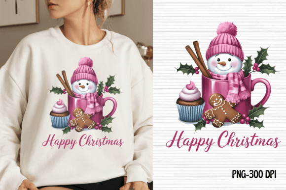 Review: Happy Christmas, Retro Pink Christmas Design