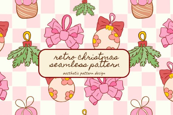 Reviewing the Retro Groovy Christmas Seamless Pattern