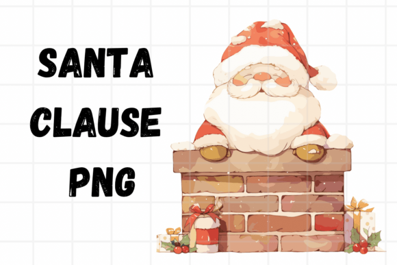 Vintage Santa Christmas PNG: Branding Review